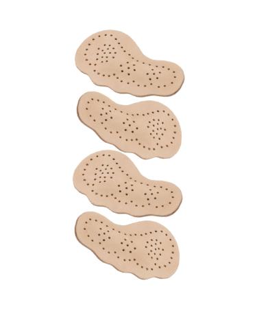 4 Pairs Non-Slip Stickers Forefoot Mats Anti-Slip Shoe Insoles Skid-Resistance Pads Front Sole Pads Shoe Cushions Non-Slip Shoe Pads High Heel Pads Forefoot Pads Half Insoles