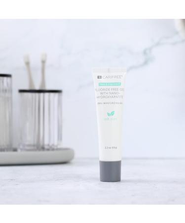 CariFree Fluoride Free Gel Mint Flavored Nano Hydroxyapatite Toothpaste Neutralizes pH Freshens Breath & Moistens Mouth Dentist Recommended for Oral Care (2.3 Ounce (Pack of 2) Soft Mint Soft Mint 2.3 Ounce (Pack of 2) - Buy Online on GoSupps.com