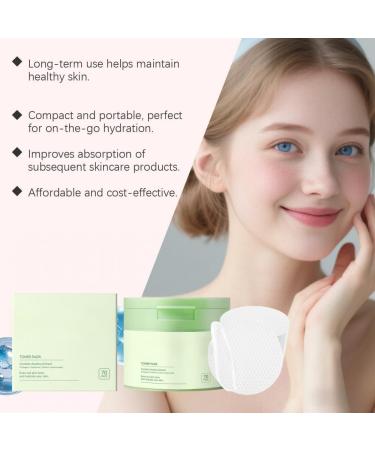 Centella Asiatica & Collagen Toner Pads - Hydrating Facial Pads for Daily Moisture Soothing & Gentle Cleansing 70 Count (3 70 Pads) 70 Pads 3 - Buy Online on GoSupps.com