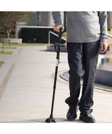 Aluminum Forearm Crutches for Seniors with Led Light Adjustable Walking Stick ight Telescopic Balanced Mobility Aid Warm life Selfless dedication - Buy Online on GoSupps.com