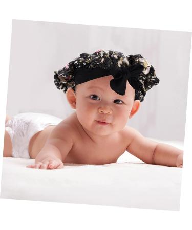 FOMIYES 3pcs Kids Satin Hair Cap Shower Hat Set | Silk Bonnet for Curly Hair | Hair Protector for Kids | Drawstring Tub Bonnets - Buy Online on GoSupps.com