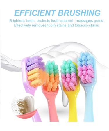 Buy GNHG 8-Piece 2-in-1 Tongue Scraping Toothbrush Set for Bad Breath Relief | For Adults & Children | Improve Oral Health - Buy Online on GoSupps.com