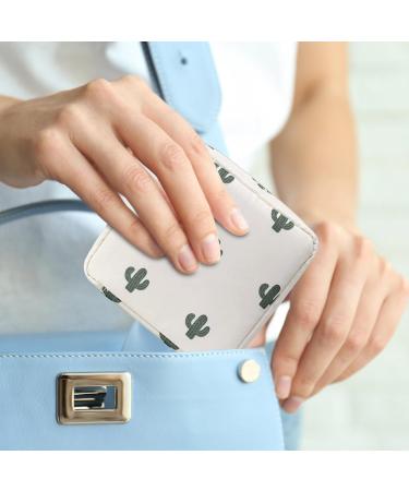 Napkin Storage Bag Period Bag with Zipper for Sanitary Napkin First Period Gifts Tampon Bag Feminine Bag Portable Menstrual Bag for Teen Girls Women Ladies (A1) - Buy Online on GoSupps.com