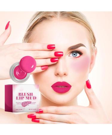 Lip and Cheek Tint - Long-Lasting Matte Natural Cosmetics - Plumping Effect Lip and Cheek Tint - For Women Friends Travel Daily Life Parties Dates Office Transportation Birthdays Vacations - Buy Online on GoSupps.com