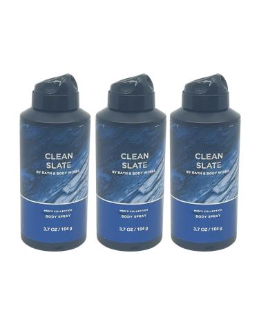 Bath & Body Works Clean Slate Body Spray - Gift Pack for Holiday - Pack of 3 - Buy Online on GoSupps.com