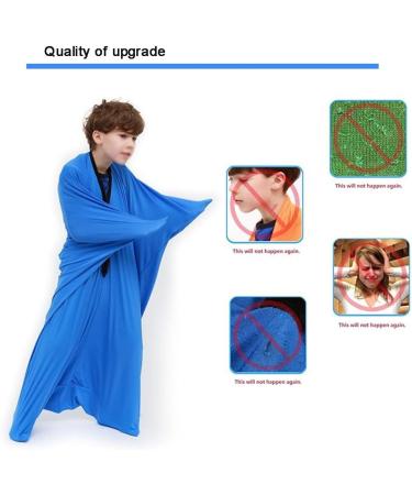 Kangxysq Compression Socks for Autism & ADHD | Sensory Sack & Calming Therapy for Stress Relief | Tactile Play in Medium Green - Buy Online on GoSupps.com