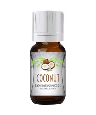 Good Essential 10ml Oils - Coconut Fragrance Oil - 0.33 Fluid Ounces Coconut 0.33 Fl Oz (Pack of 1)