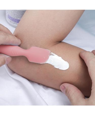 Baby Diaper Cream Spatula - Nappy Rash Cream Applicator - Baby Butt Spatula With Suction Cup | For Butt Paste Diaper Cream Newborn Baby Rose Red - Buy Online on GoSupps.com