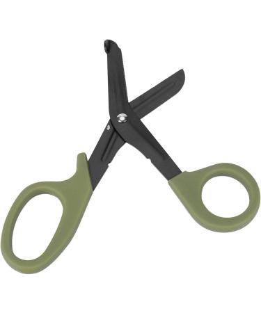 Buy EMT Trauma Scissors - Medical Scissors with Non-Stick Blades | Stainless Steel Green - Ideal for First Aid & Emergency Care - Buy Online on GoSupps.com