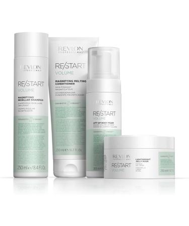 Revlon Professional - Re/Start Volume - Enhancing Micellar Shampoo - Treatment for Fine Hair - Hair Volume Shampoo - 3-Step Hair Treatment - 1 Unit - 250 ml - Buy Online on GoSupps.com