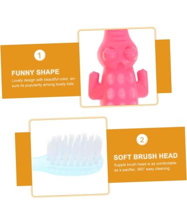 CLISPEED 24 Pcs Crocodile Toothbrush Set - Cute Baby Massage Tools | International Shipping Available - Buy Online on GoSupps.com