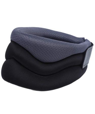 Neck bandage for neck pain and support neck support made of foam for mobility and everyday aid Protective posture corrector (gray)