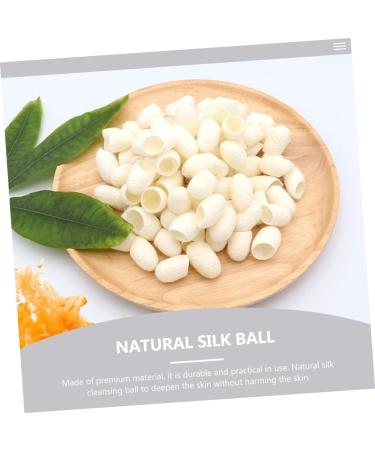 Alipis 30 pi ces Balles Exfoliantes Soie Naturelle pour Nettoyage Facial Doux limination des Points Noirs et clat Peau - Buy Online on GoSupps.com