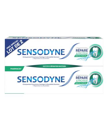 Sensodyne Repairs and protects 2 x 75 ml - Buy Online on GoSupps.com