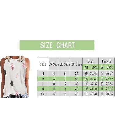 Cute Printed Women's Spring Tank Tops - Sleeveless Loose Fit Cami Shirts in Brown (X-Large) - 2023 Collection - Buy Online on GoSupps.com