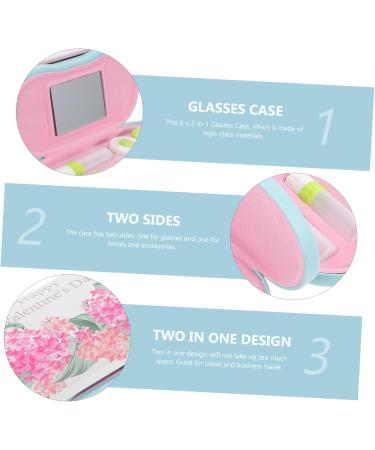 Shop JECOMPRIS Double-Layer Glasses & Storage Case | Versatile Travel Accessories for Tweezers Breast Milk & Contact Lens Solutions International Shipping Available! - Buy Online on GoSupps.com