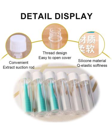 JOCXZI Pack of 4 Contact Lens Removers - Contact Lens Insertion Aid Contact Lens Green Inserter Remover with Storage Case for All Types of Cosmetic Contact Lenses for Home Travel - Buy Online on GoSupps.com
