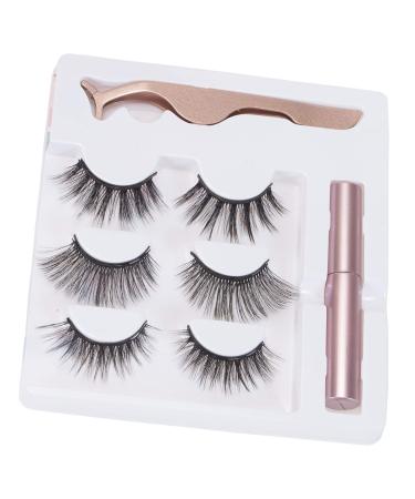 Buy 3 Pairs Magnetic Eyelash & Eyeliner Kit | Reusable No Glue Needed | Cty-11 - International Shipping Available - Buy Online on GoSupps.com