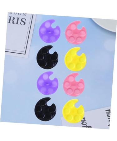 Set de Plateau Bague Manucure Mini pour M langer Vernis Ongles et Portable Accessoire Pratique pour Nail Art Professionnels et Amateurs - Buy Online on GoSupps.com
