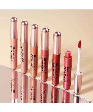 Subsky 12 PCs Lip Cosmetics Set | Waterproof & Long-Lasting Lipsticks | 6 Velvety Matte Liquid Lipsticks & 6 Glosses | International Shipping - Buy Online on GoSupps.com