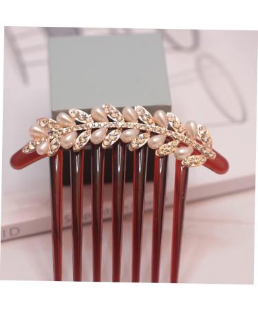 Angoily Hair Making Accessories Decorative Hair Comb Hair Comb Wedding Hair Combs for Women Accessories Fine Hair Pearl Hair Clips Bow Hair Clips Bride China Vintage Rhinestones - Buy Online on GoSupps.com
