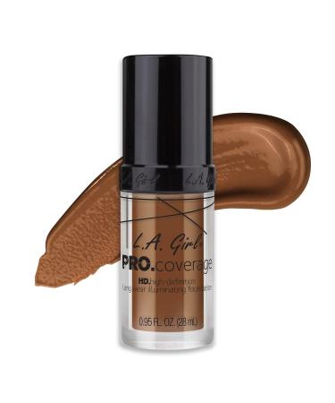 L.A. GIRL Fond de teint Pro Coverage Illuminating Coffee - Makeup Foundation