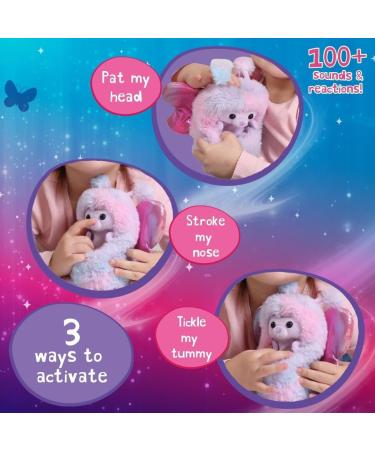 Curlimals Flutter Wonders Bella Bear: Interactive Plush Butterfly with 100+ Sounds, Movements & Lights | Age 3 - Buy Online on GoSupps.com