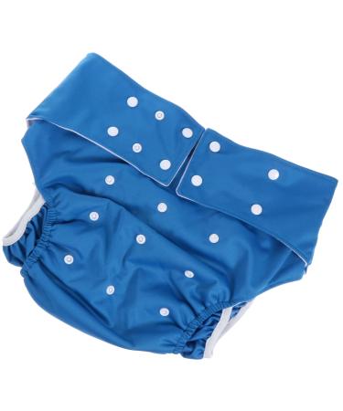 Healeeved adult cloth diapers reusable swimming diapers adult swimming diapers with leader diaper diaper diaper reusable old diaper diaper diaper for disability blue