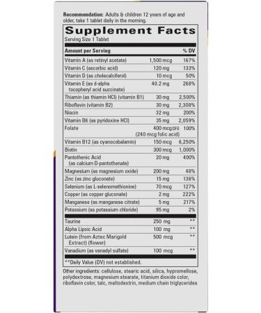 Nature's Way Alpha betic Multivitamin Energy Support 30 Count - Boost Energy Levels with Essential Nutrients - Buy Online on GoSupps.com