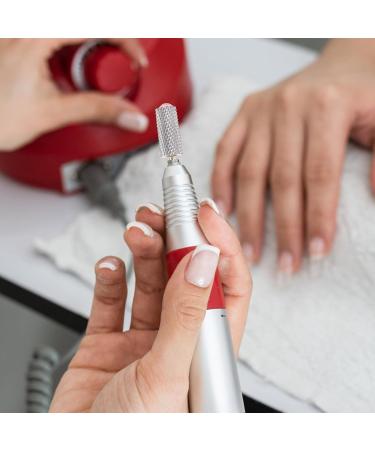FOMIYES Hair Oil Head Gel Grinding Nail Drill Bit Metal Nail Drill Bit Manicure Drill Bit Cuticle Remover Nail Drill Bit Red Silver Hair Beads - Buy Online on GoSupps.com