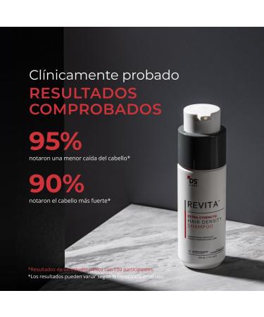  DS Laboratories DS Laboratories Revita Extra Strength Hair Density Shampoo | Anti-Hair Loss Shampoo for Men and Women | With Nanoxidil DHT Blocker Stimulates Follicles Strengthens and Increases Density - Buy Online on GoSupps.com