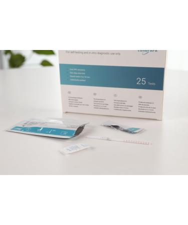 EUROPAPA 25 Pieces Ovulation Test - Fertility Test for Women with 25 mIU/mL Sensitivity - Accurate Results for Optimizing Ovulation - Buy Online on GoSupps.com
