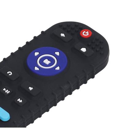 Elprico Silicone Baby Teething Remote Control Toy (0-12 Months) - BPA Free Calming Baby Bite Rings - Perfect Teething Relief for Infants (Black) - Buy Online on GoSupps.com