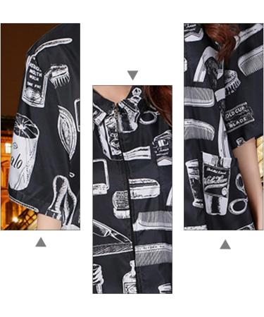 PLAFOPE Womens Jacket Fiber Vintage Aprons for Women Ladies Barber Jacket Barber Coat 84x60cm - Buy Online on GoSupps.com