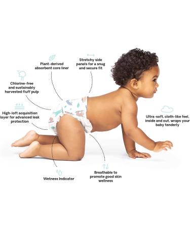 Hello Bello Nighttime Baby Diapers Size 4 - Ultra Absorbent & Hypoallergenic (24 Pack) - Buy Online on GoSupps.com