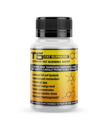 x2 T5 Fat Burners : Strongest Legal Diet & Weight Loss Pills (2 Month Supply) + 5 Free T5 Fat Burning Patches