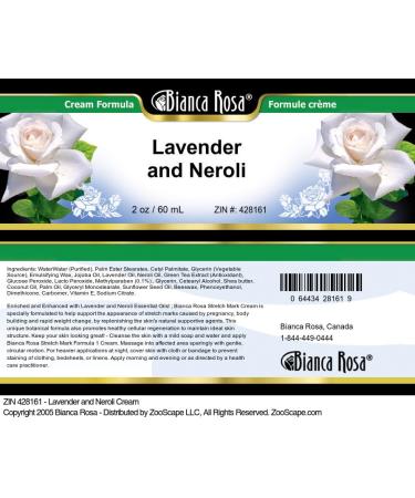 Bianca Rosa Lavender and Neroli Cream (2 oz ZIN: 428161) - 3 Pack - Buy Online on GoSupps.com