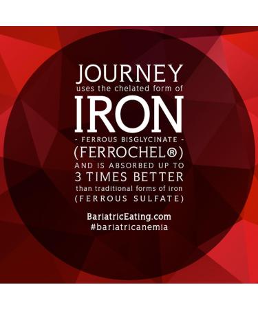 Journey 30mg Gentle Iron Grape Melt Tablets by Bariatric Eating (60 Count) - Buy Online on GoSupps.com