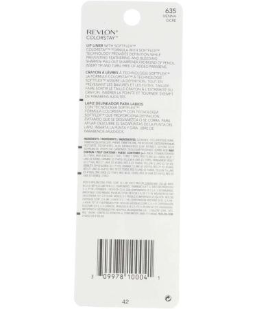 Revlon ColorStay Lipliner Sienna 635 1 ea - Pack of 3 - Buy Online on GoSupps.com