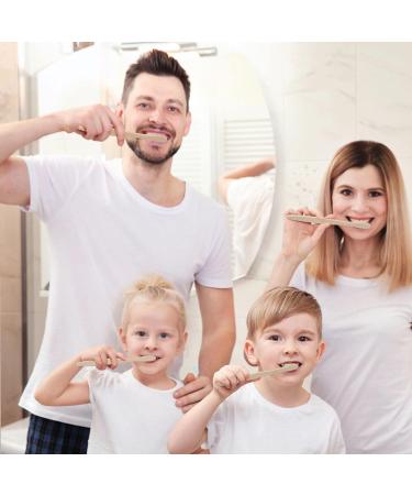 Buy Sieral 24 Pcs Extra Soft Bamboo Toothbrushes - Natural Bristle Wave Handle for Kids & Adults - Eco-Friendly & Individually Wrapped - Perfect for Home & Travel - Buy Online on GoSupps.com