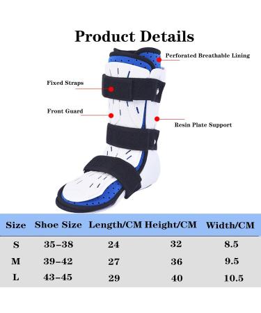 SFKLYU Ankle Support Brace - Breathable Orthosis for Foot Injuries & Drop Foot Stabilization - Comfort & Support for Sprains & Fractures - Buy Online on GoSupps.com