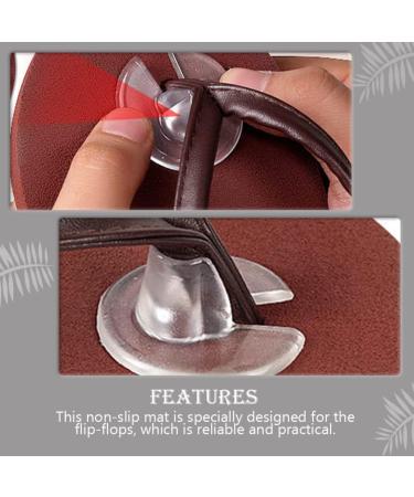 FOMIYES High Heel Forefoot Cushion Pads - 4 Pairs Clear Gel Flip-Flops Foot Grip for Women | Comfortable Shoe Cushions - Buy Online on GoSupps.com