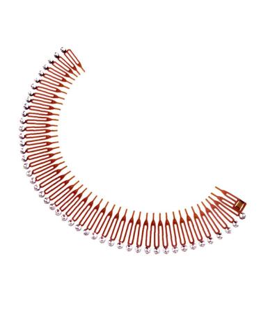 Stretch Hair Combs Plastic Full Circle Headband Flexible Hair Clip Sports Hair Wrap Holder for Women Girls Style 4