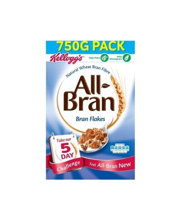 KELLOGG'S Kellogg All-Bran Bran Flakes (750g) - Pack of 2