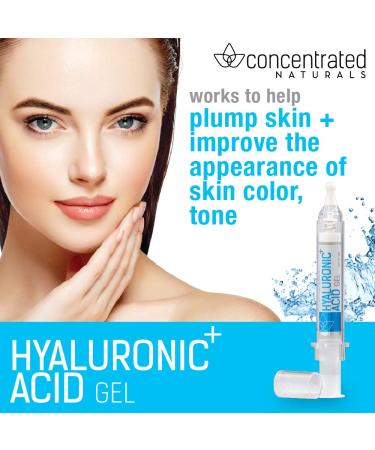 Hyaluronic Acid Gel for Face | Hydrating & Tone-Improving Applicator | Youthful Skin | 0.4 oz / 12 g - Buy Online on GoSupps.com