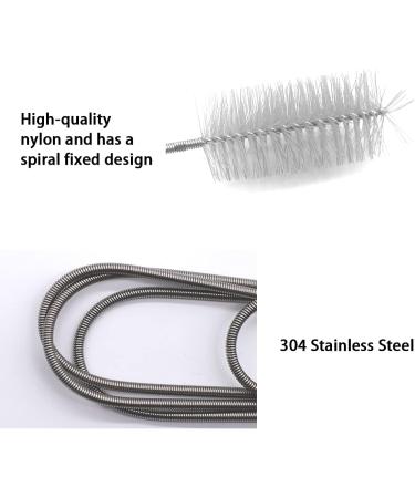 2-Piece Pipe Cleaning Brush Set | Drain Cleaner & Aquarium Cleaning Tool | Hose Brush for Easy Drainage - Buy Online on GoSupps.com