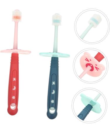 Gleavi 8 STK Baby Toothbrush Set - 360-Degree Silicone Toothbrushes for Children | Essential Baby Needs - Buy Online on GoSupps.com