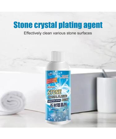 Crystal Plating Agent for Stone - Marble Stain Remover and Cleaner - 100ml Plating Tool for Stone Granite Marble Slate Limestone Ceramics Lambo - Buy Online on GoSupps.com