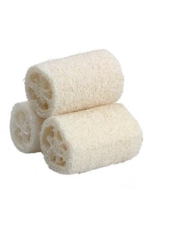 Buy 3x Demarkt Natural Loofah Luffa Cucumber Sponge - Eco-Friendly Fiber Sponge 12cm - Ideal for Exfoliating & Bathing - International Shipping Available - Buy Online on GoSupps.com
