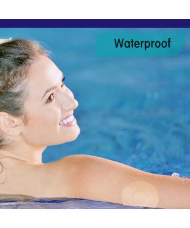 20Pack Libre 3 Sensor Covers - Waterproof Adhesive Patches for Swimming & Bathing - Skin-Friendly & Breathable - 20 Count Tan - Buy Online on GoSupps.com